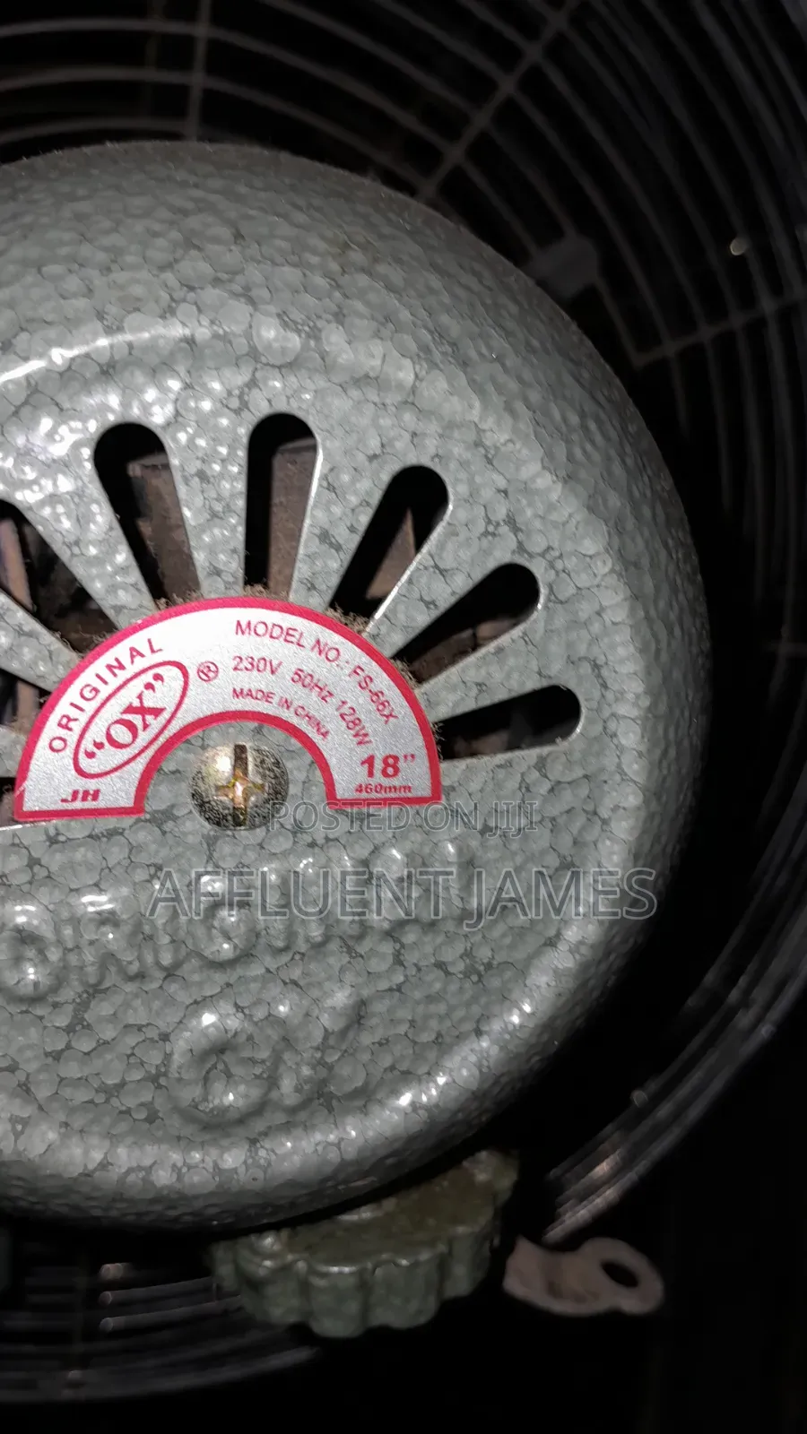 Clean Used OX Fan