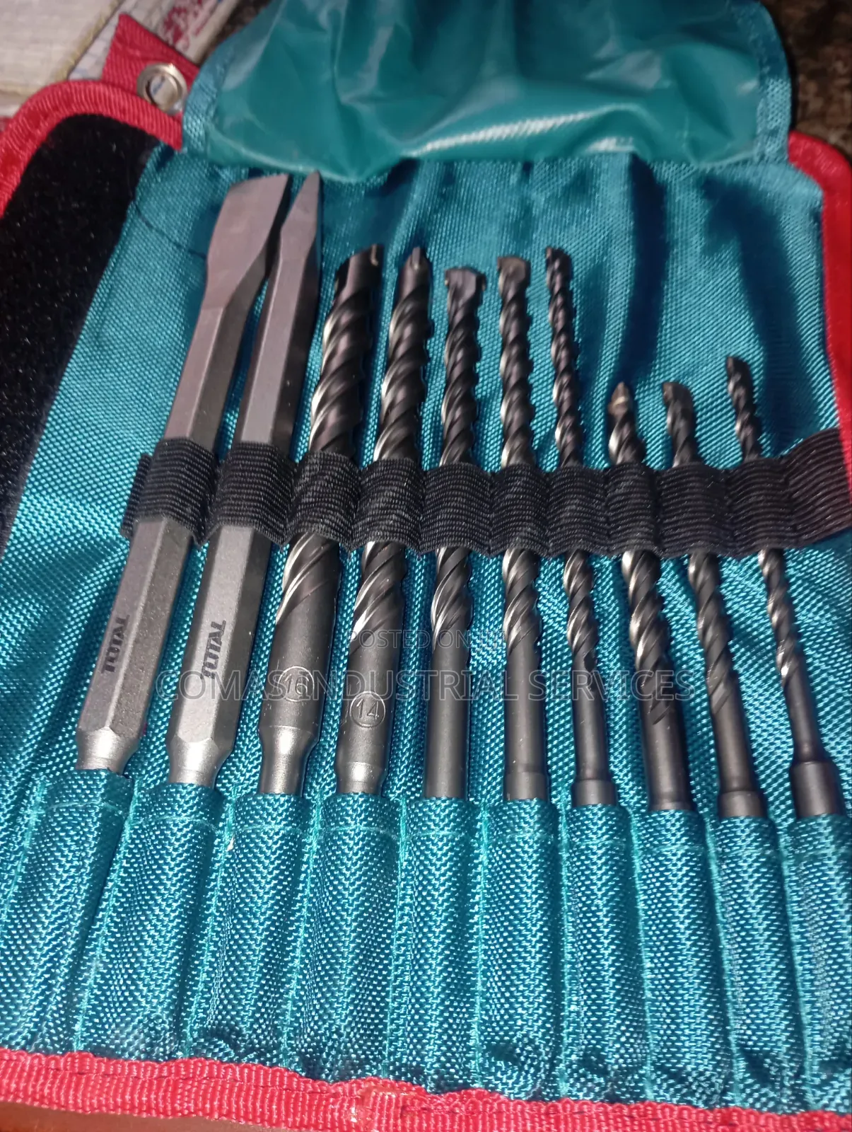 ORIGINAL Concrete Drill Bit Set / Heavy Duty Masonry Bits