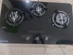 Brand New Polystar 3 Burner Gas Hob