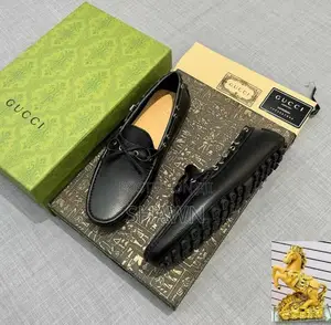 Gucci Luxury Leather Loafers
