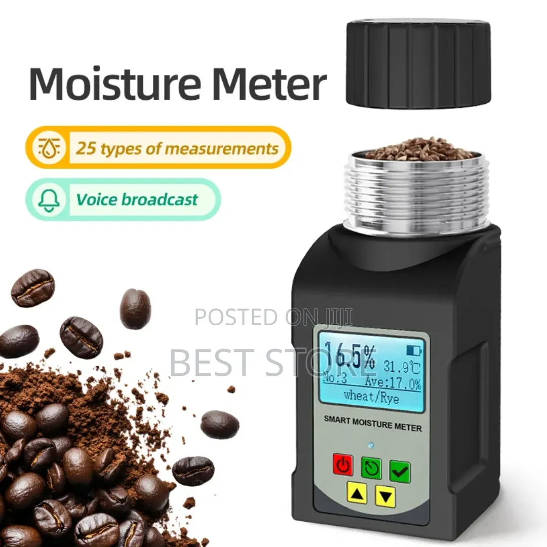 Moisture Meter for 25 Kinds Of
Grains Tester  Cabbage Seed Coffee