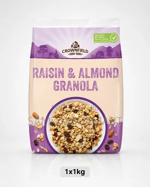 Crownfield Raisin & Almond Granola 1x1kg