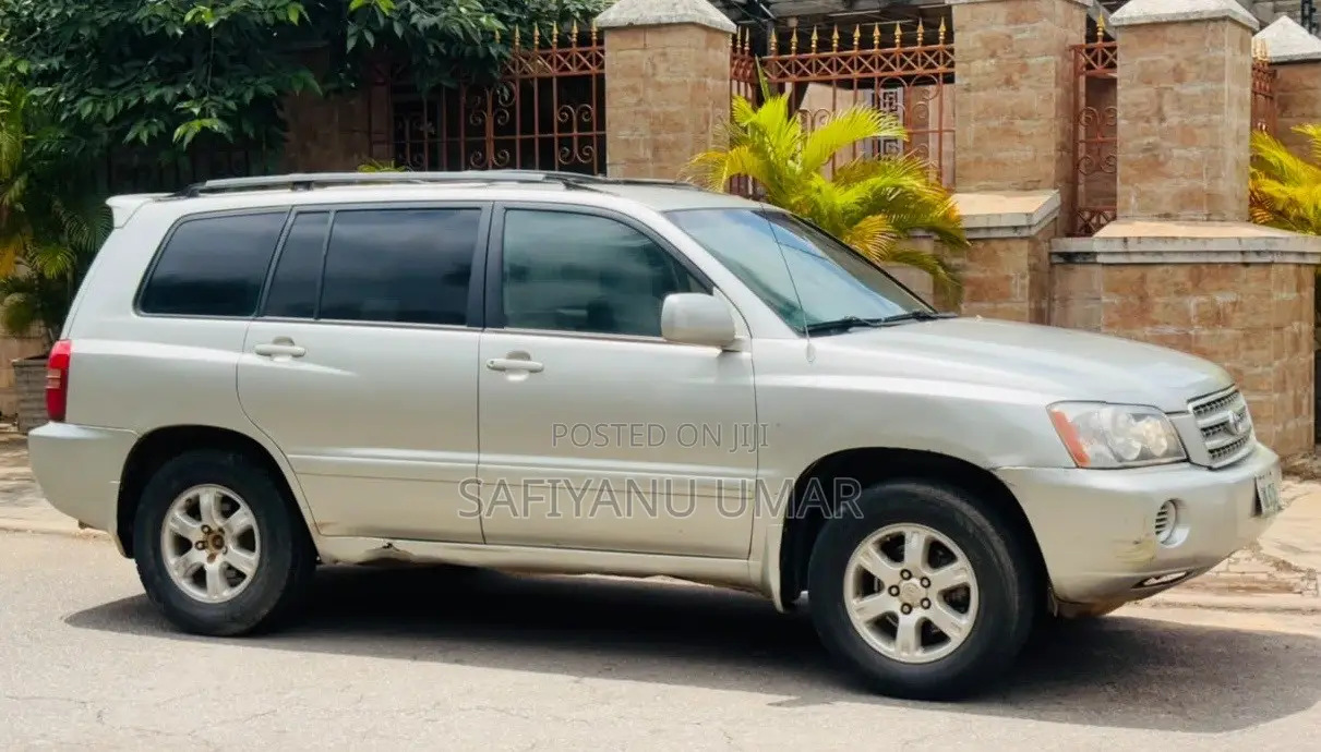 Toyota Highlander 2003 Silver