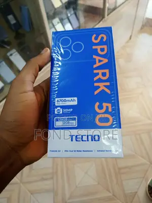 New Tecno Camon 50 256 GB Black