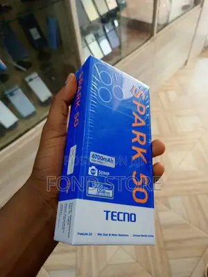 New Tecno Camon 50 256 GB Black