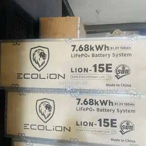 7.6kwh Ecolion Lithium Battery