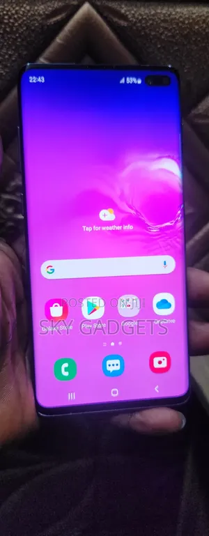 Samsung Galaxy S10 Plus 128 GB Black