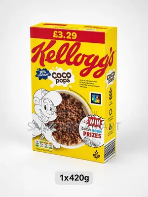 Kellogg's Coco Pops Cereal 1x420g