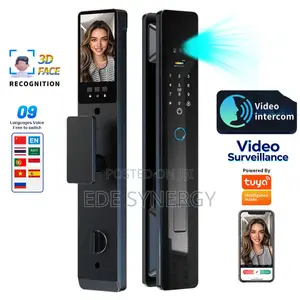 Tuya Wi-Fi Enabled Face Recognition Fingerprint Door Lock