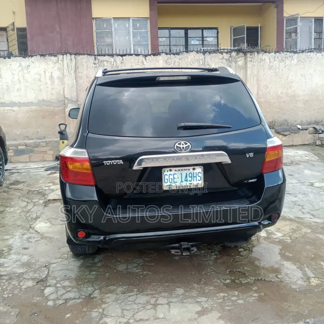 Toyota Highlander 2008 Black