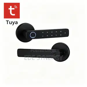 Smart Fingerprint Password Door Lock With App Control for Wood Door