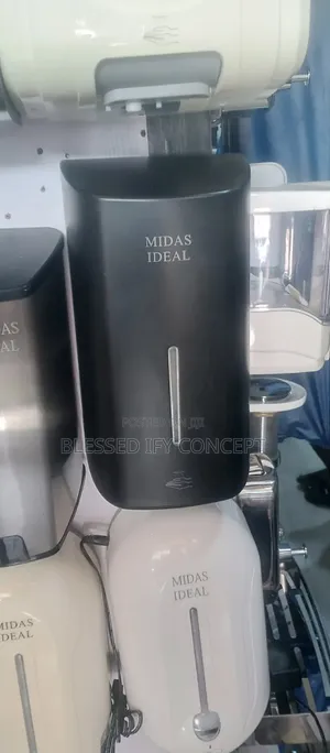 High Quality Black Automatic Soap Dispenser