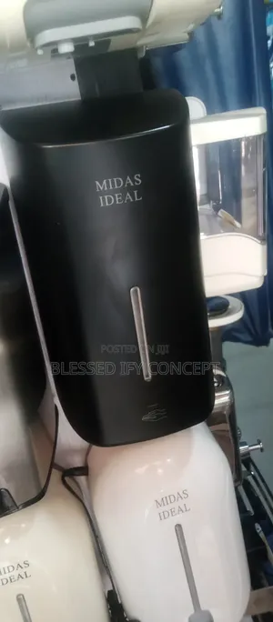 High Quality Black Automatic Soap Dispenser