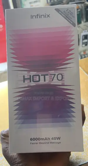 New Infinix Hot 70 128 GB