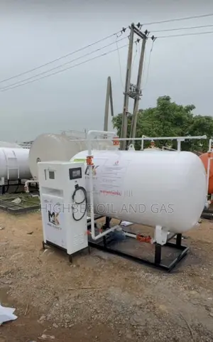 Gas Skid With Automatic Single Dispenser