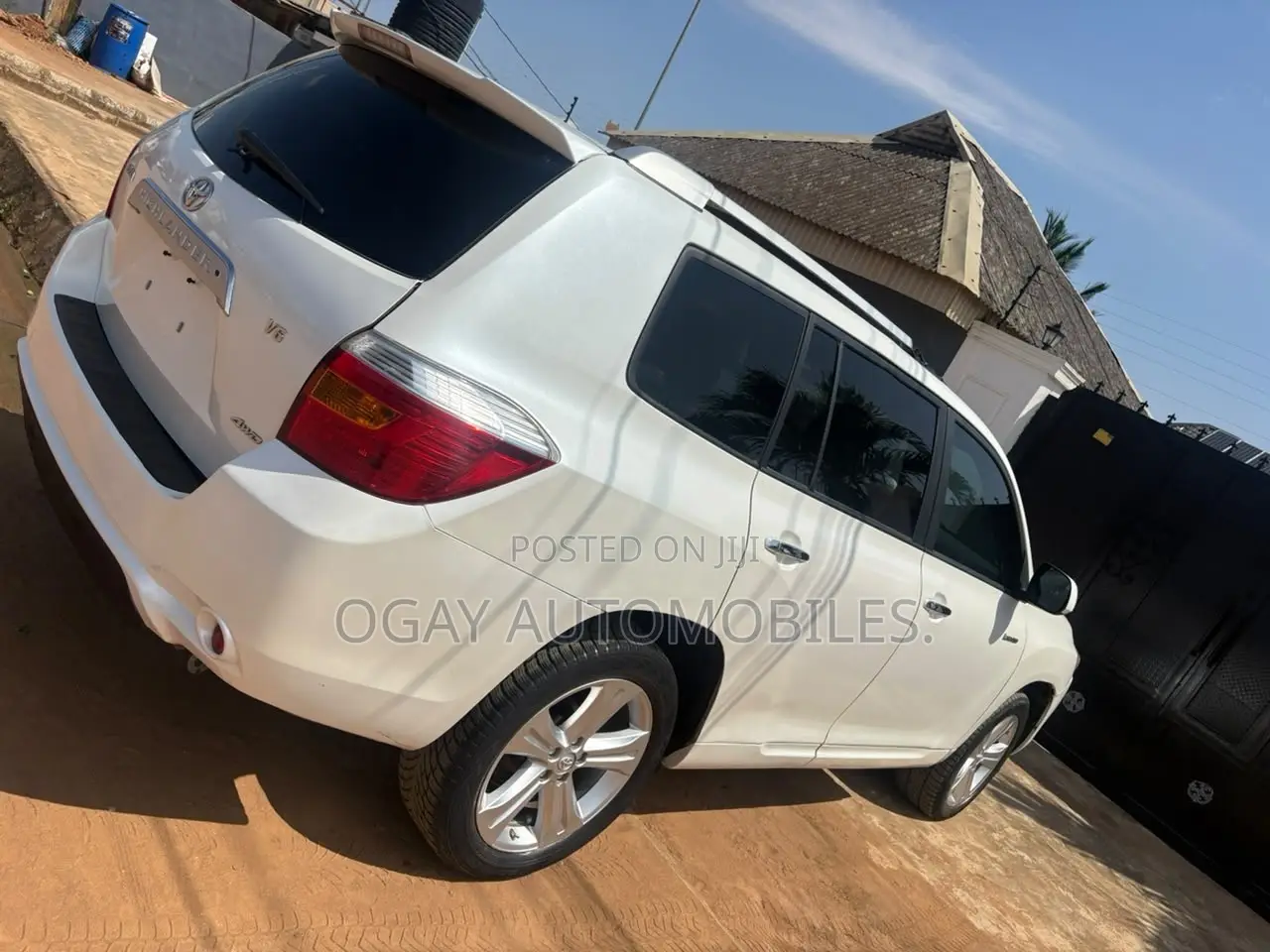 Toyota Highlander 2008 White