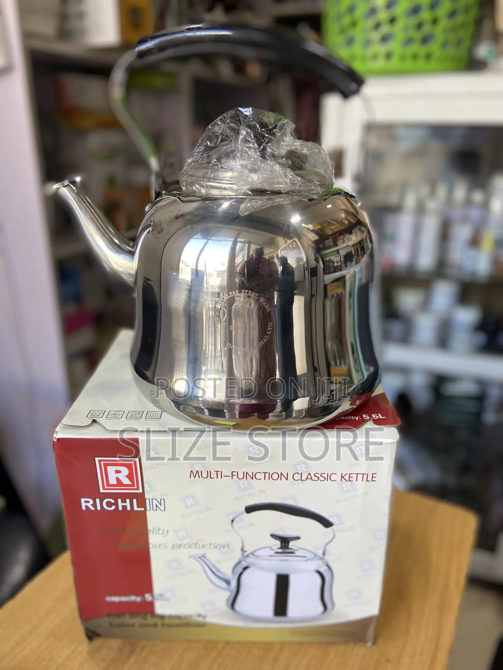 Multi Function Classic Whistling Kettle 5.5L