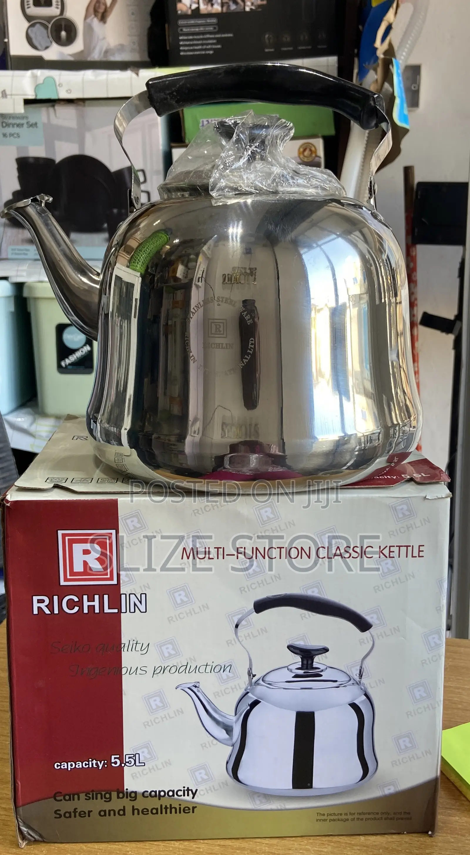 Multi Function Classic Whistling Kettle 5.5L