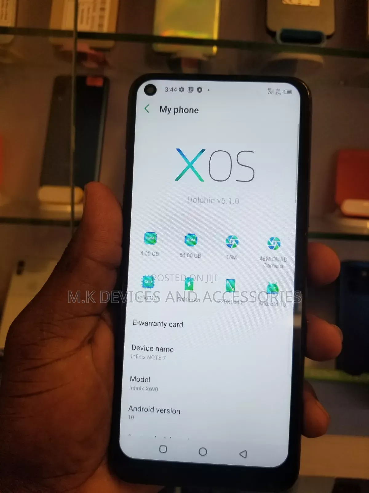 Infinix Note 7 64 GB Blue