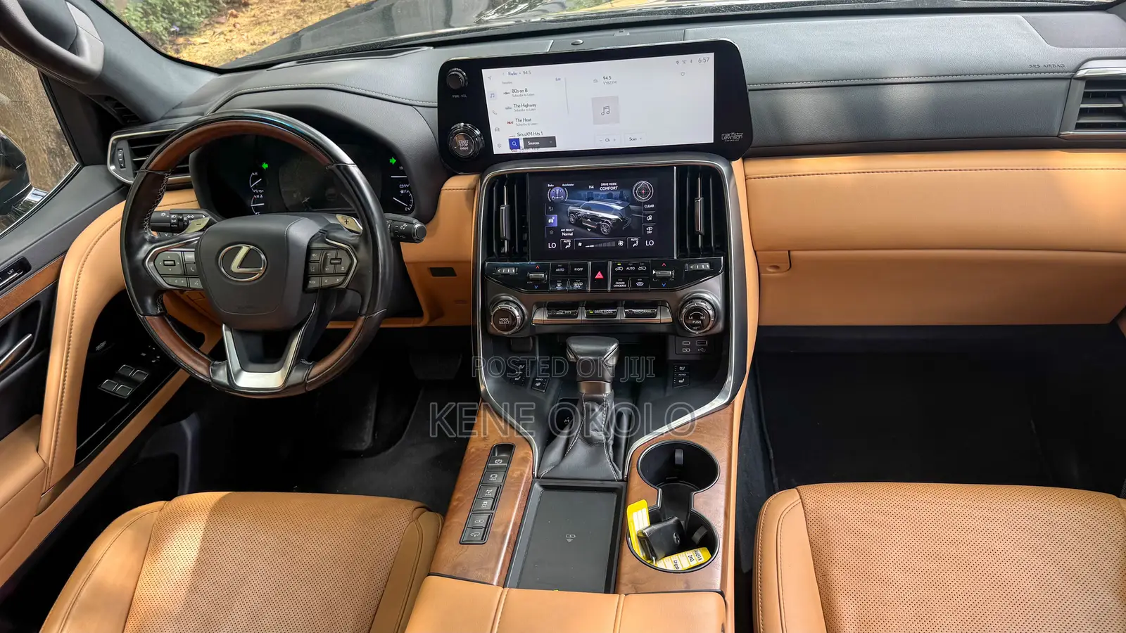 Lexus LX 600 2023 Black