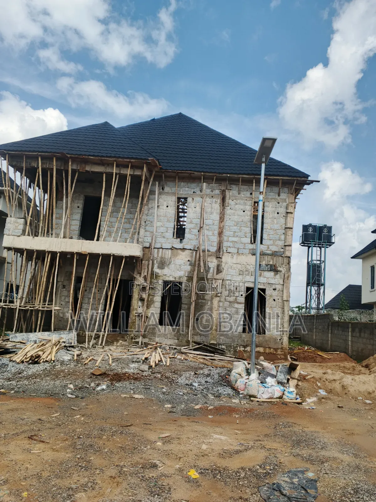5 Bedroom Detached Duplex Carcass With Bq Carcass