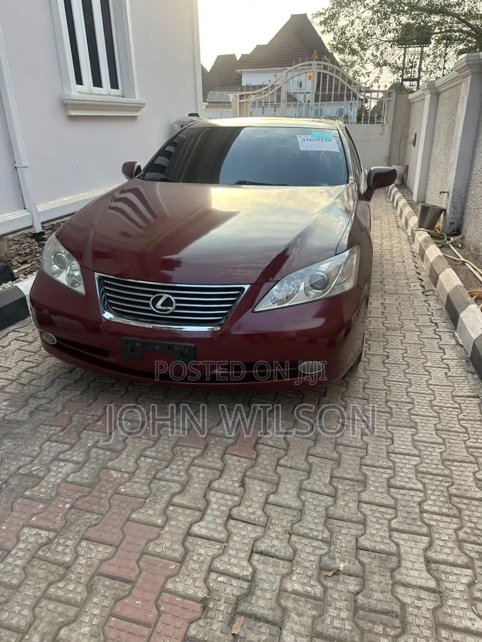 Lexus ES 350 2009 Red