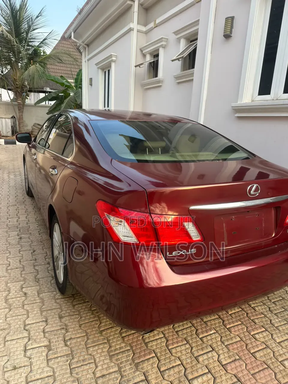 Lexus ES 350 2009 Red