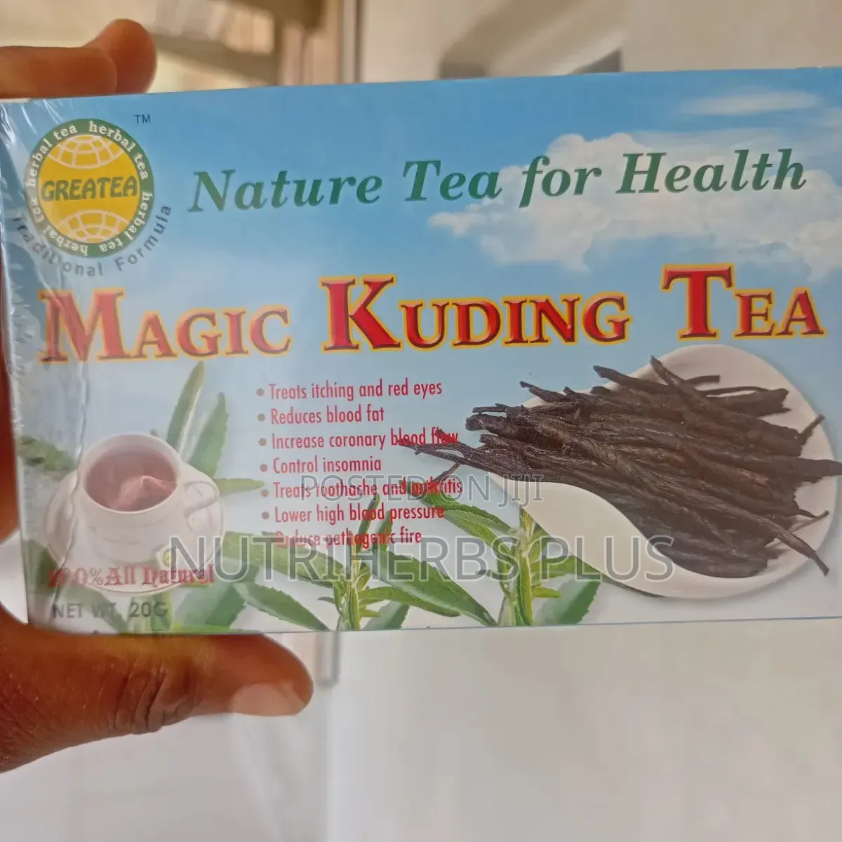 Magic Kuding Tea( for High Blood Pressure and Arthritis)