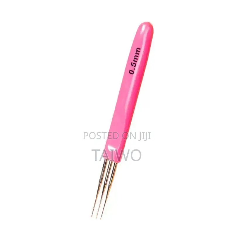 2Pcs Dreadlock Crochet Hook Crochet Needle Wig Tool 0.5mm