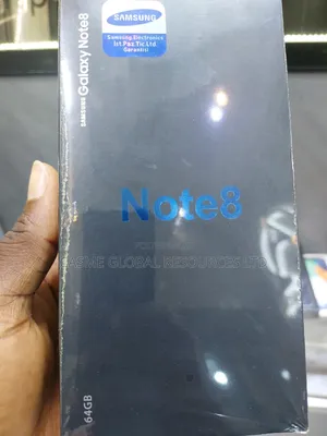 New Samsung Galaxy Note 8 256 GB Black