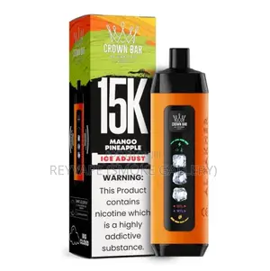 15K PUFFS Al Fakher Crown Bar Disposable 1pc