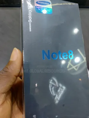 New Samsung Galaxy Note 8 256 GB Black