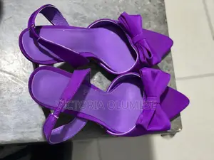 Purple Sandal Heels