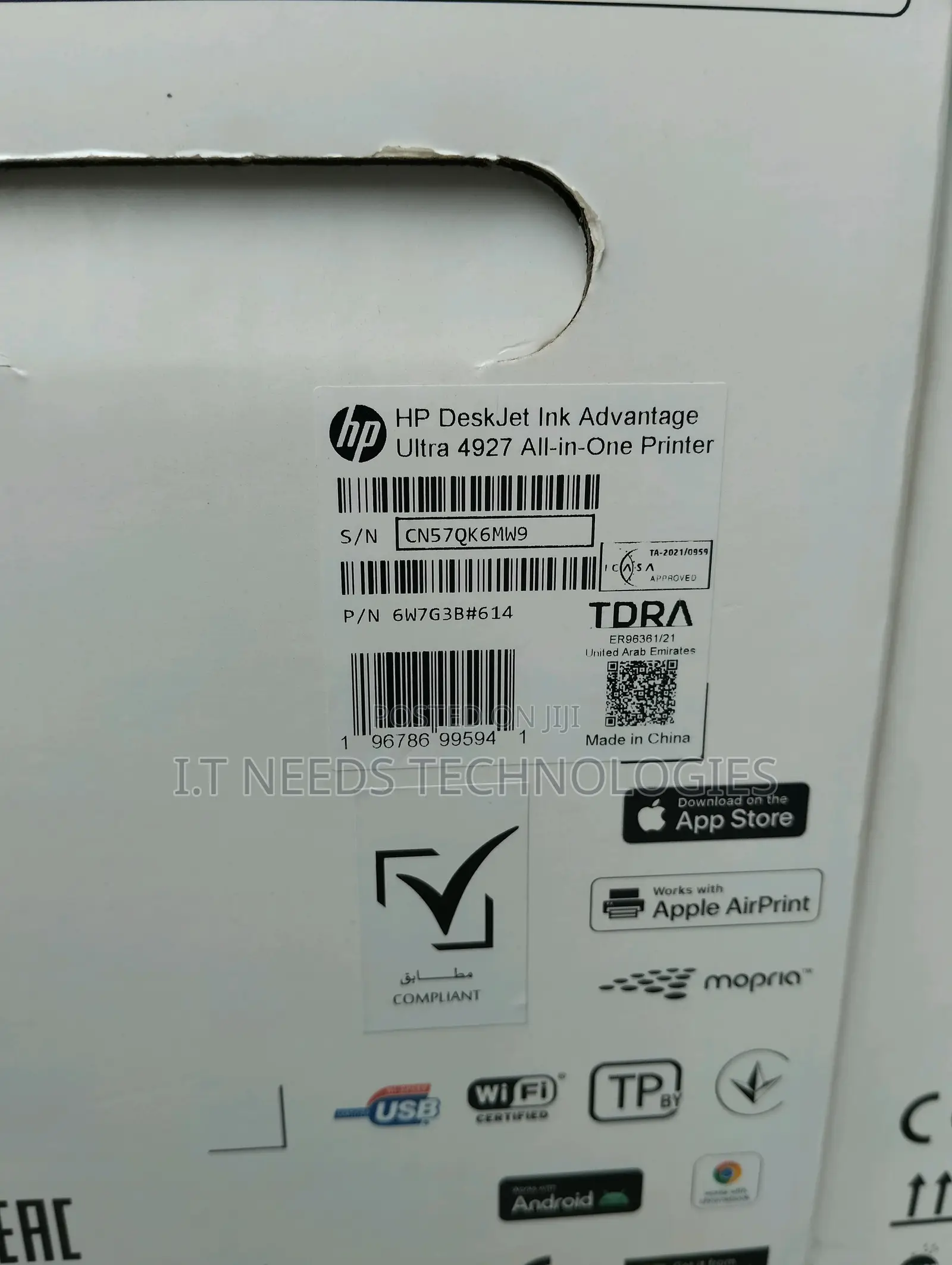 HP Deskjet Advantage Ultra 4927 Printer