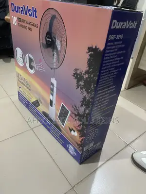 Duravolt 18′′ Emergency Rechargeable Fan