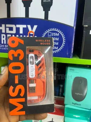 2in1 Type-C and USB Transparent Rechargeable Wireless and Bluetooth