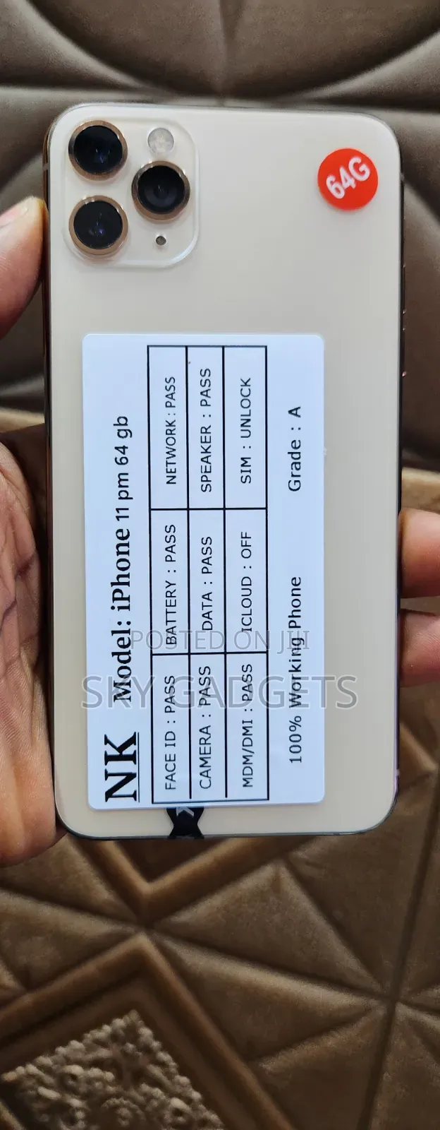 Apple iPhone 11 Pro Max 64 GB Gold