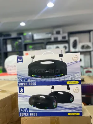 WUF-W7 Portable Wireless Boombox Speaker,