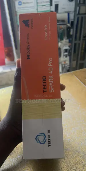 New Tecno Spark 40 Pro 128 GB Black