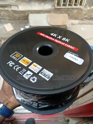 100M Fibre Optic HDMI Cable 4K 8K UHD Display Suitable for Projectors