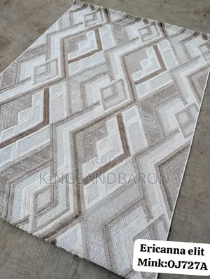 7x10fts Beige and Cream Quality Turkey Mat Rug