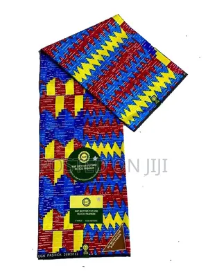 B F Small Print Ankara 6 Yards - Wholesale Aso Ebi - Lagos