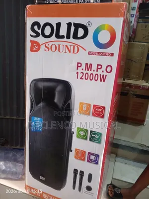 15" Inches Solid Sound Double Public Address (Pa System) 12000 Watts