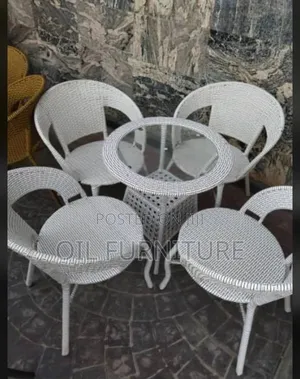 Modern Outdoor Rattan Wicker Dining Set