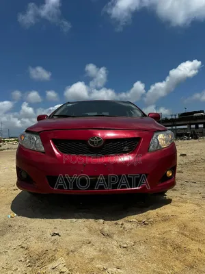 Toyota Corolla 2009 Red