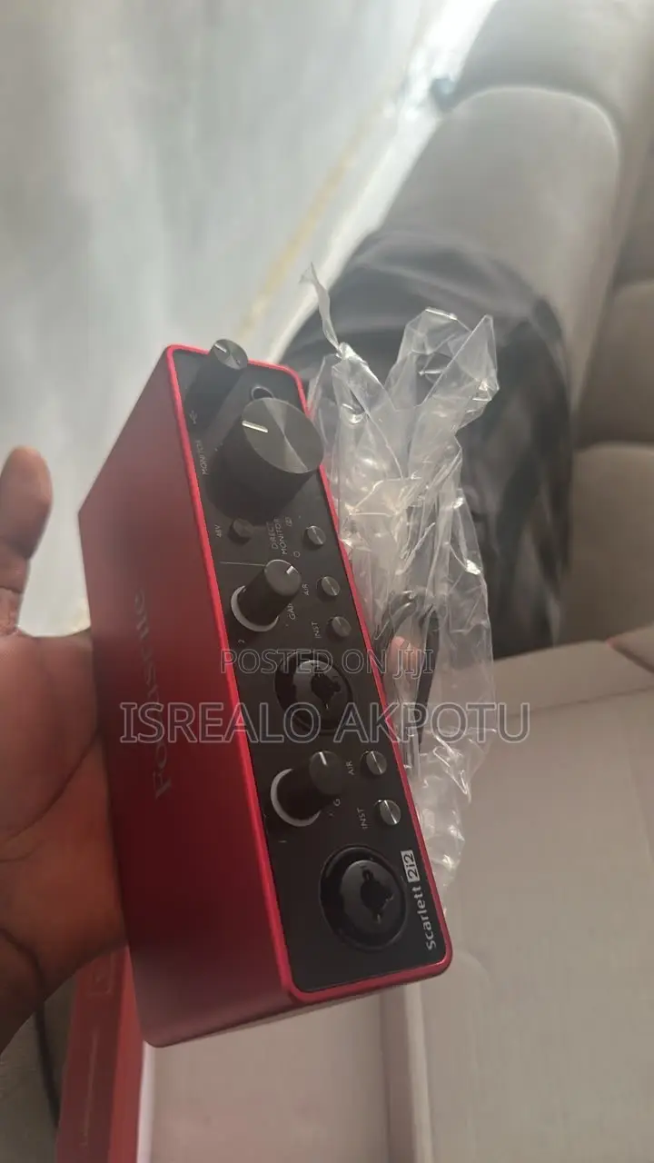 Focusrite 2/2 3rd Gen Audio Interface