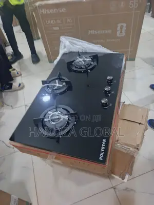 Polystar 3 Burner Gas Stove Hob