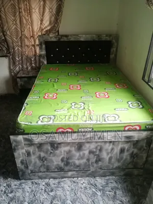 Bedframe and Mattress 12 Inches 6x4 Mattress for Sale