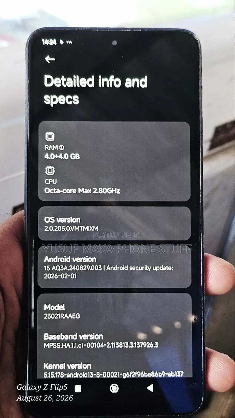 Xiaomi Redmi Note 12 128 GB Gray