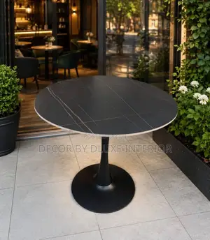 Marble Wood Dining Table